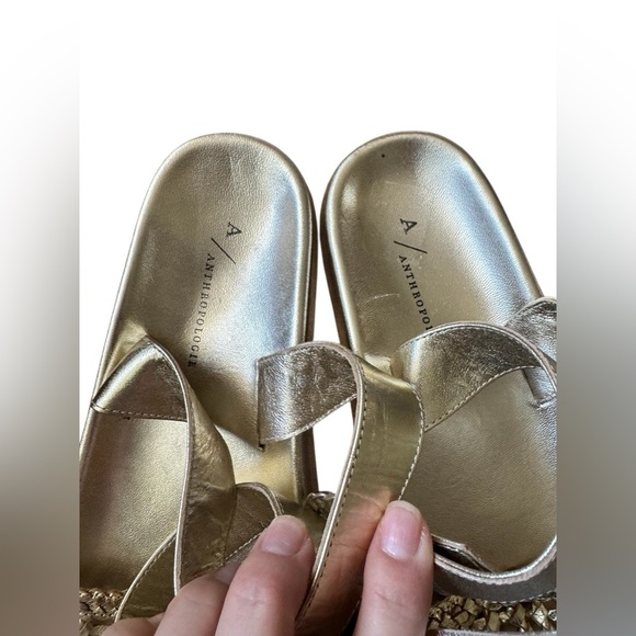 By Anthropologie Woven Sandals Size 39 - Picture 6 of 16